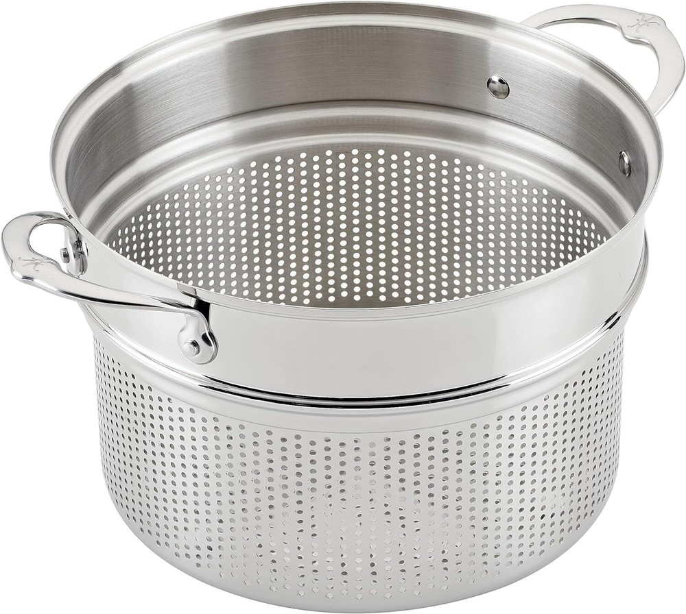 Hestan Provision Cookware, Pasta Insert, Stainless Steel