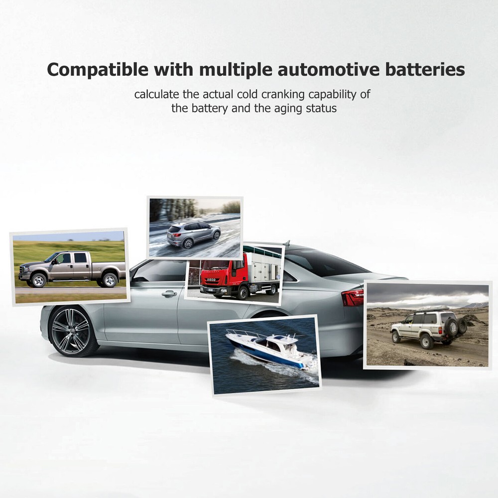 ANCEL BST100 Car Battery Tester 12V 100-2000 CCA Load Tester Digital Analyzer