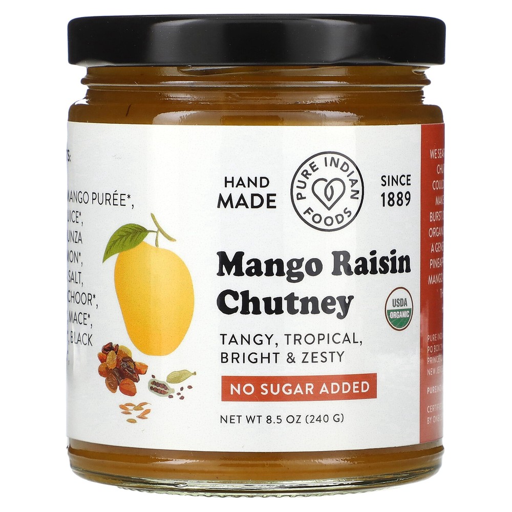 Mango Raisin Chutney, 8.5 oz (240 g)