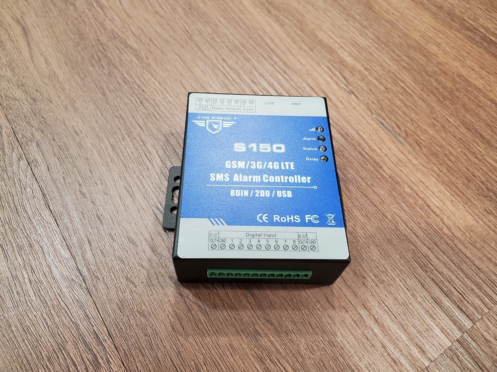 S150 4G GSM SMS Alarm Remote Controller Alarm Relay Switch
