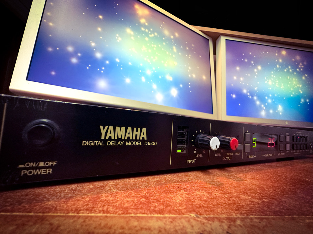 YAMAHA D-1500 🌈RaRe🌈 Vintage Digital Delay