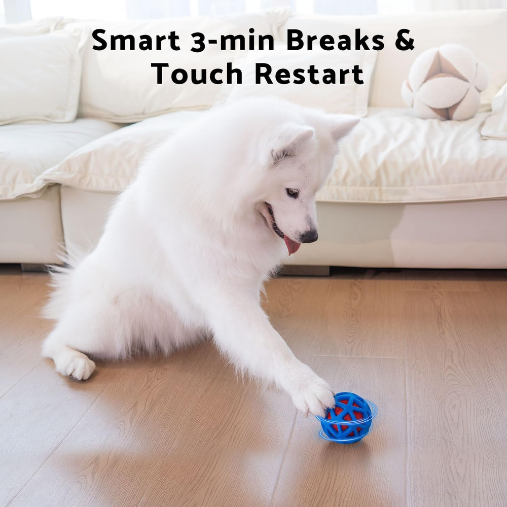 Interactive Dog Toys – Durable Automatic Bouncing & Vibrating Interactive Dog Ba