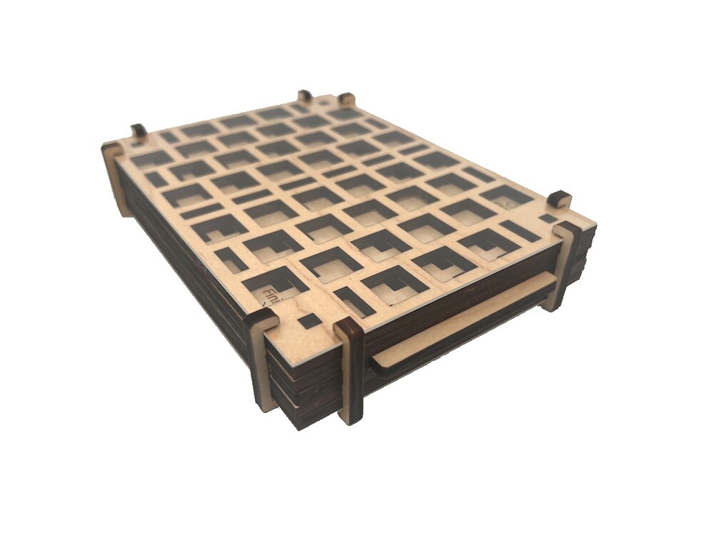 34 Step Icarus Hidden Compartment Maze Puzzle Box