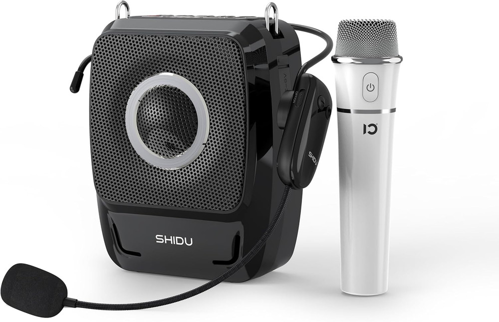 with Wireless Microphone Handheld and Headset, Wireless  for Teachers, Bluetooth