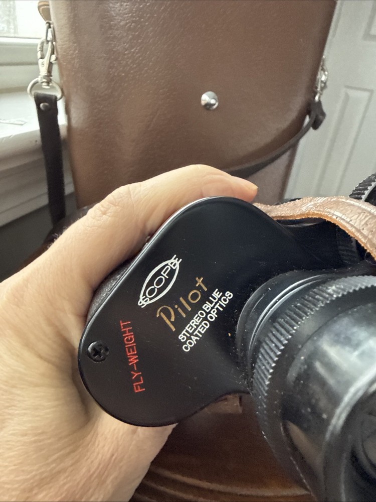 vintage Pilot Stereo Blue 7x50 binoculars.