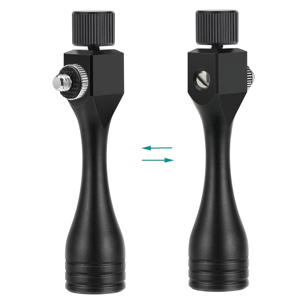 Binocular Tripod Adapter 1/420 Inch Threading Quick Release Mount Black