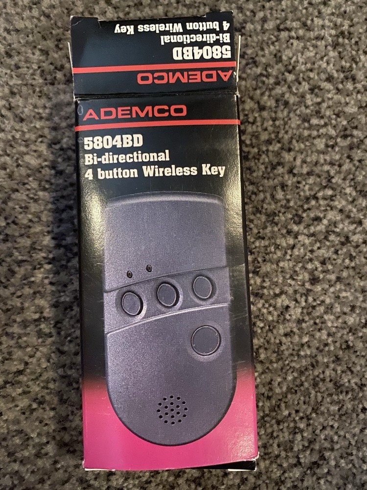 5804BD BI-DIRECTIONAL 4 BUTTON WIRELESS KEY ..open box
