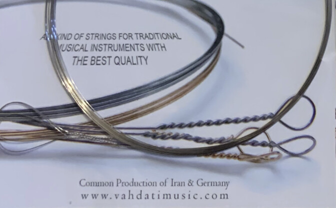 STRING- 018 , 020 , Sehtar, Tar, Tanboor, Dotar, wire 18, 20 setar,taar,tanbour