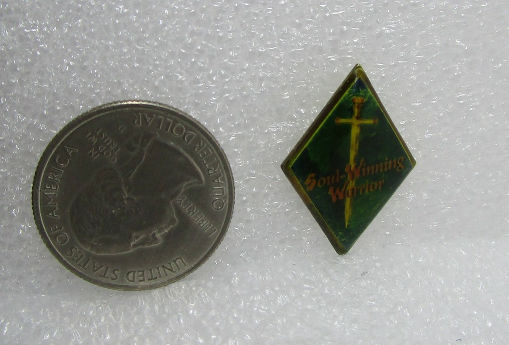 Soul Winning Warrior Pin