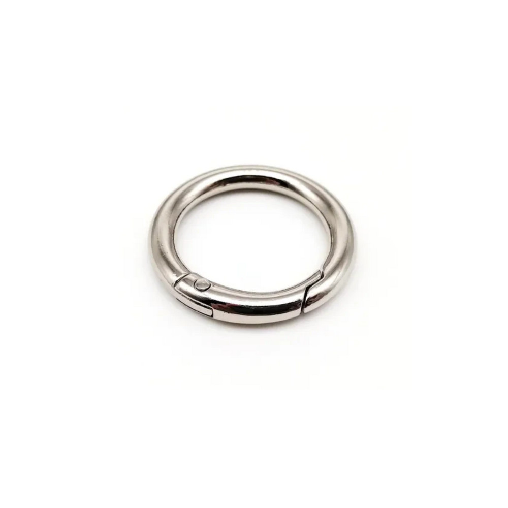 Metal SPRING CLASP for PET ID NAME TAGS