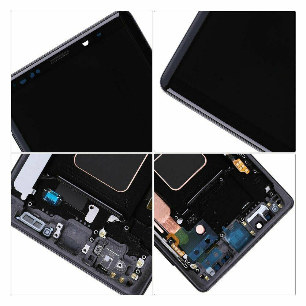 For Samsung Galaxy Note 9 N960 OLED LCD Touch Screen Digitizer frame Replacement