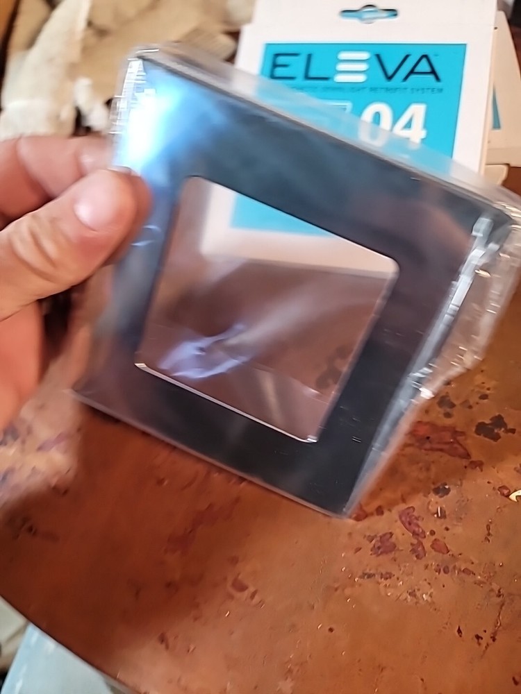 Bulbrite Eleva LEDMAG4/TSCH 775708 Chrome Square Trim