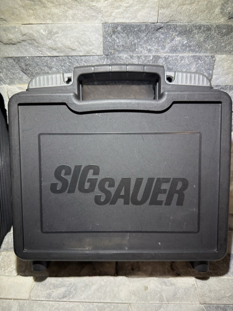 Sig Sauer Pistol Gun Case Hard Plastic