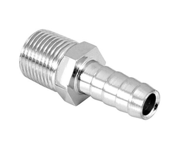 Performance (5945) 3/8" Chrome Fuel Fitting