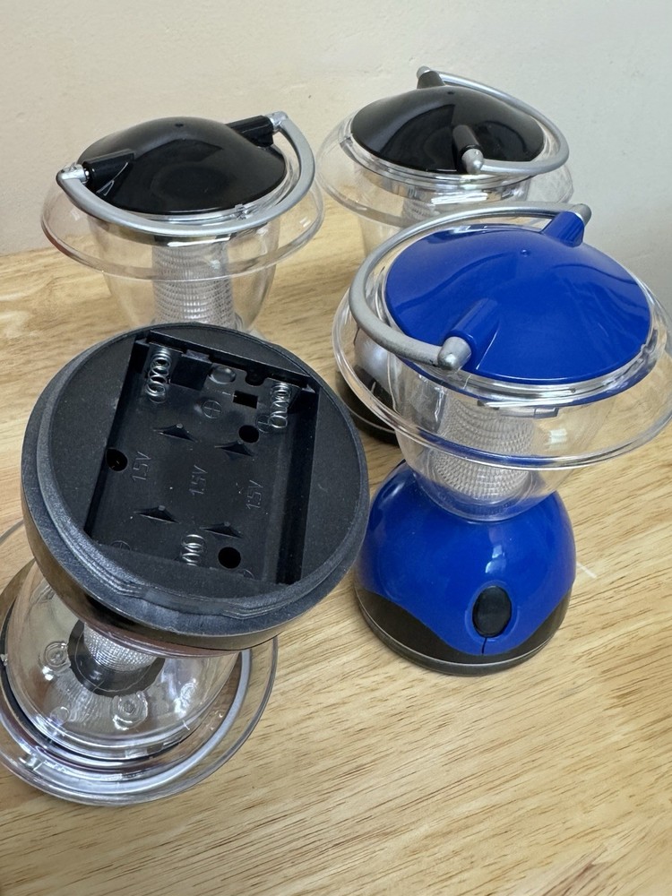 Mini Plastic Lanterns Set Of Four
