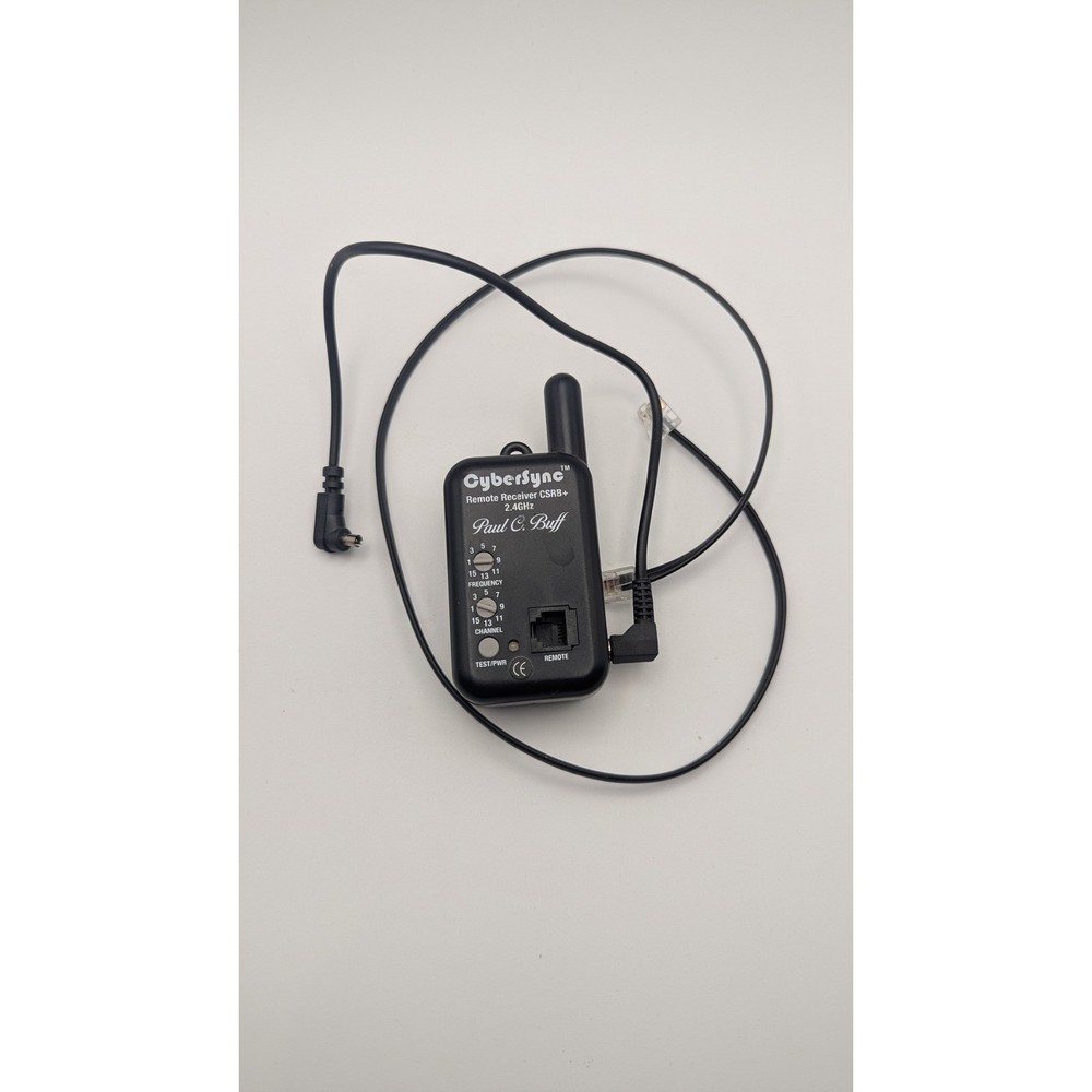 Paul C. Buff CyberSync Remote Receiver CSRB+ 2.4GHz Wireless Flash Trigger Black
