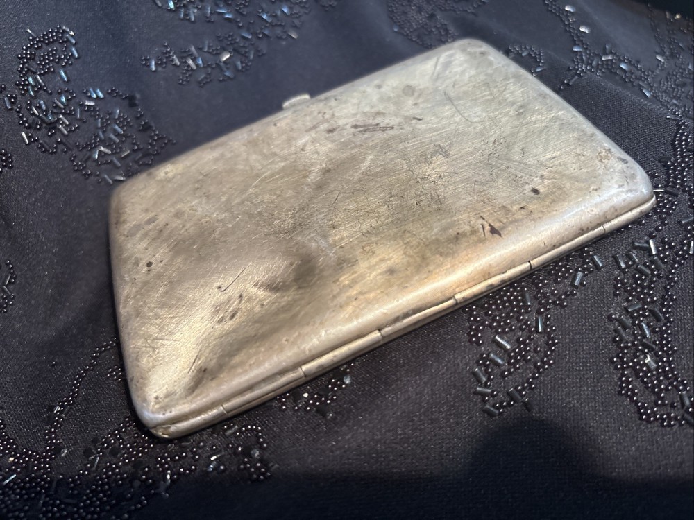 Vintage Silver 152.8 grams Cigarette Case