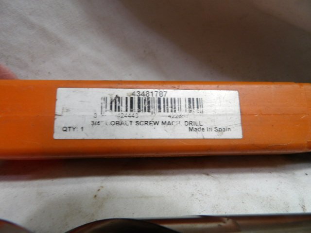 Hertel 3/4" Cobalt Screw Machine Drill