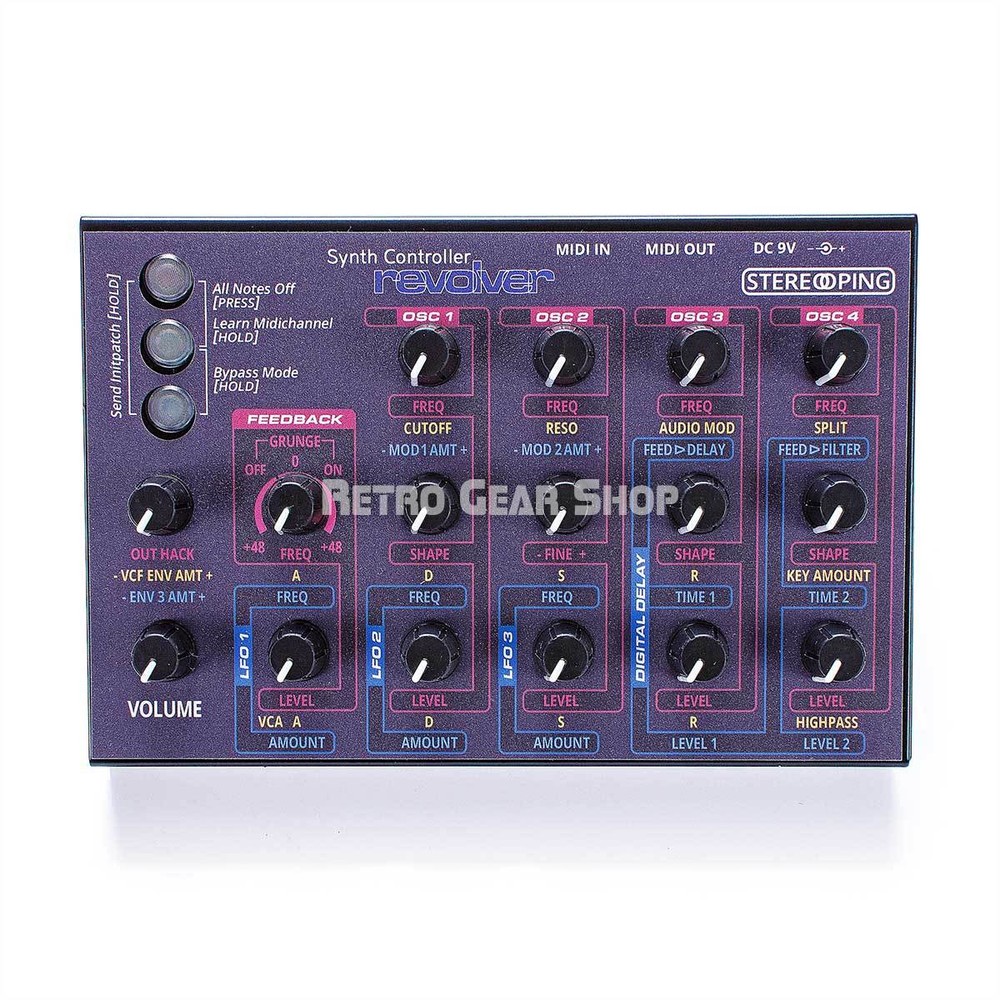 Stereoping CE-1 Evolver Midi Controller for Dave Smith Instruments DSI Evolver