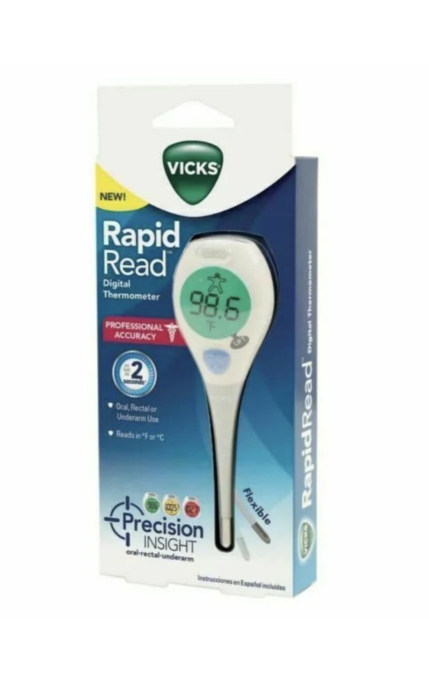 Vicks VDT972CT Rapid Read Digital Thermometer Professional Accuracy