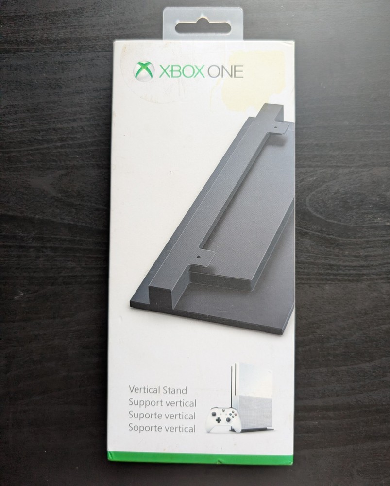 Xbox One S Vertical Stand Microsoft Black - Open Box