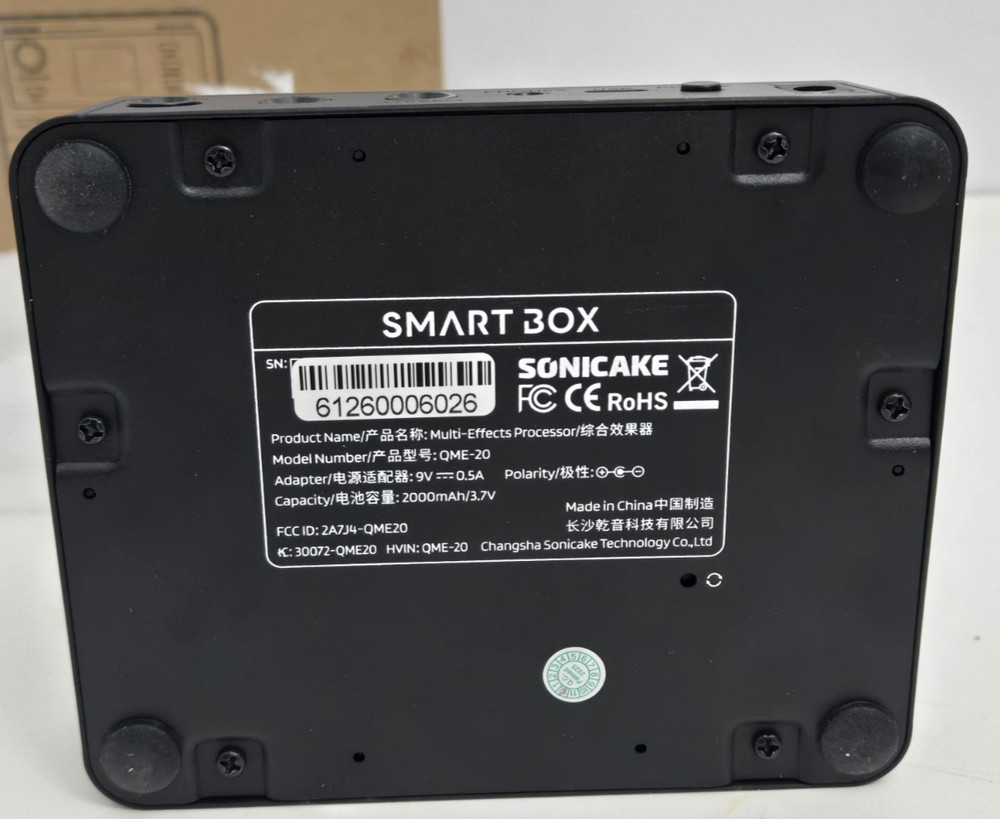 QME-20 Smart Box BT Multi Effects Processor Guitar