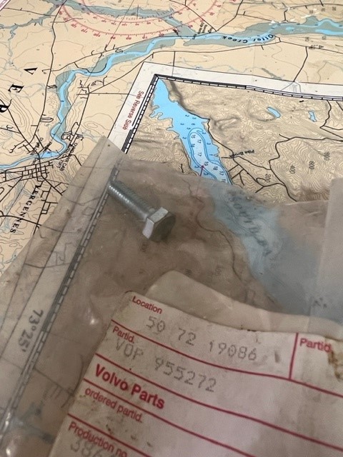 Volvo Penta #955272 Hexagonal Screw.