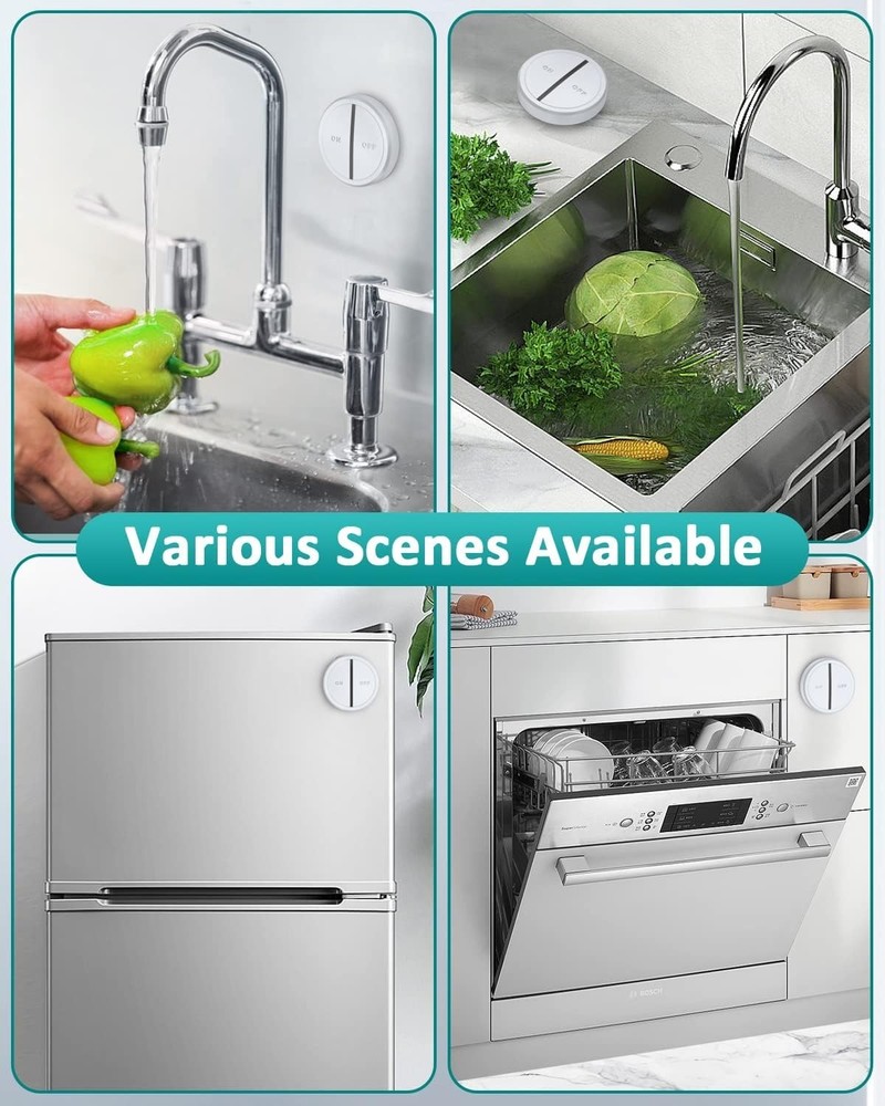 Compact Garbage Disposal Air Switch with 15A Capacity - Plug & Play Convenience