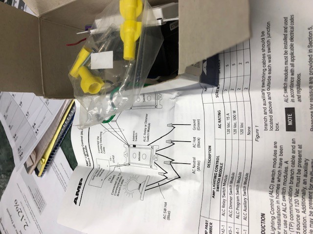 AMP ALC Dimmer Switch Module # 363143-01