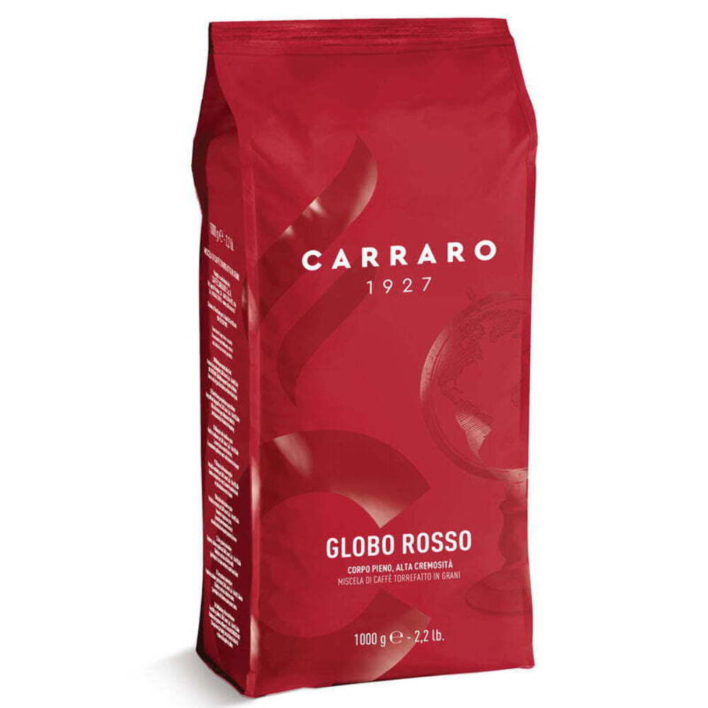 Caffe Globo Rosso Espresso Beans 1000g Carraro
