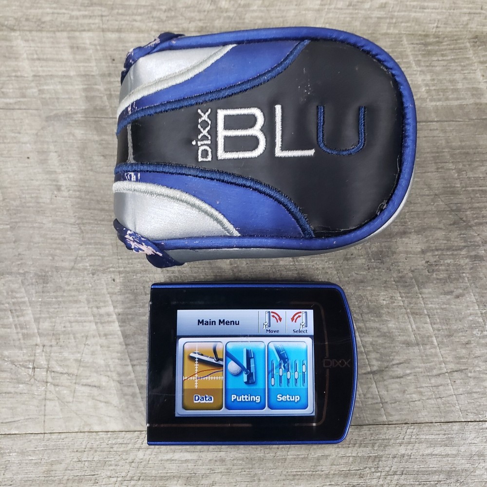 *SEE VIDEO* Adams DIXX BLU Golf Putter Computer Putting Stroke Aid Trainer
