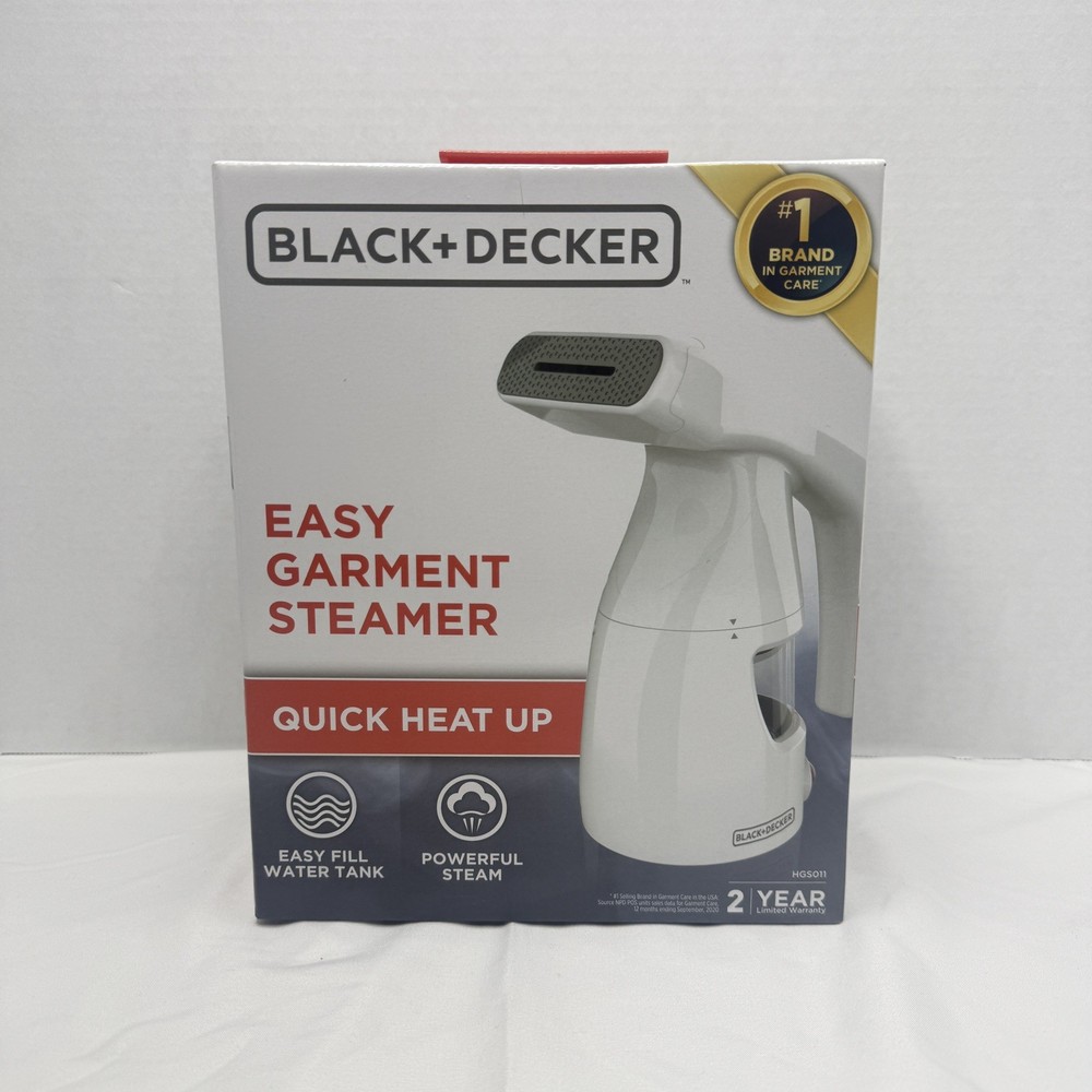 Black + Decker Easy Garment Steamer (Handheld)
