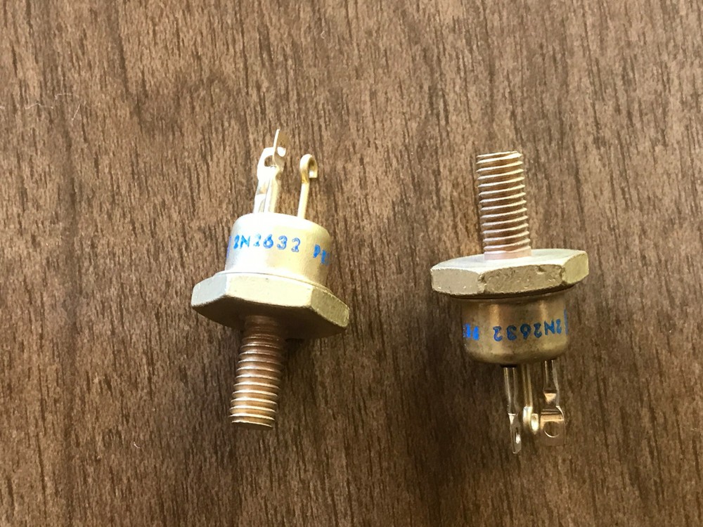 2N2632 Transistor Vintage GOLD
