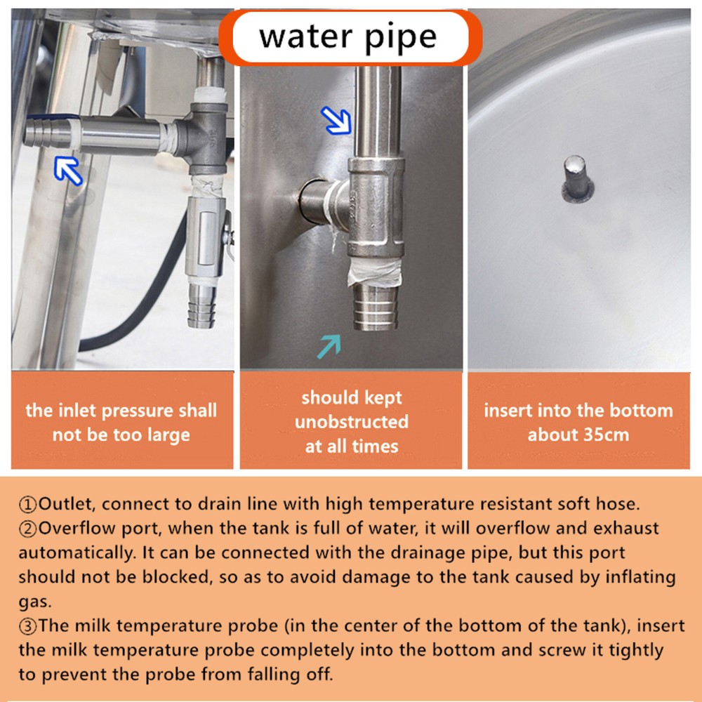 Kolice Commercial 200L Pasteurizer Pasteurization Machine for Milk Beer Coffee