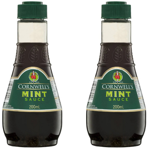 Cornwells Mint Sauce - 200 mL - Made in Australia - 2 Pack