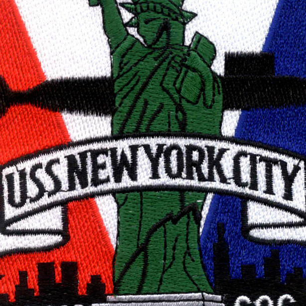SSN-696 USS New York Patch