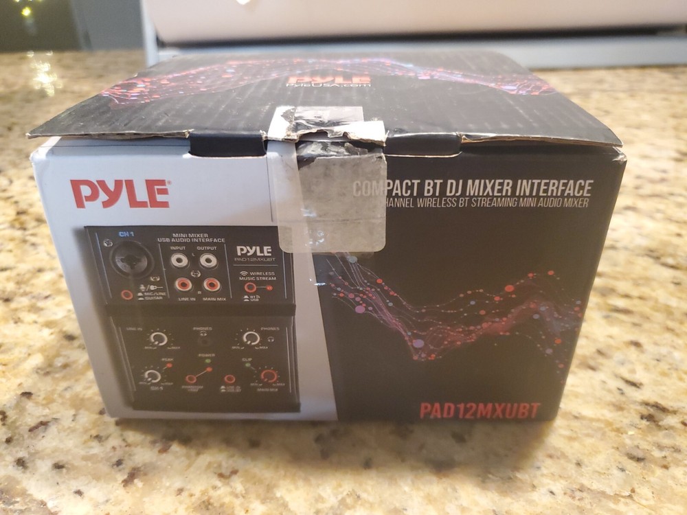 Compact Bluetooth DJ Mixer Interface - 2 channel Wireless