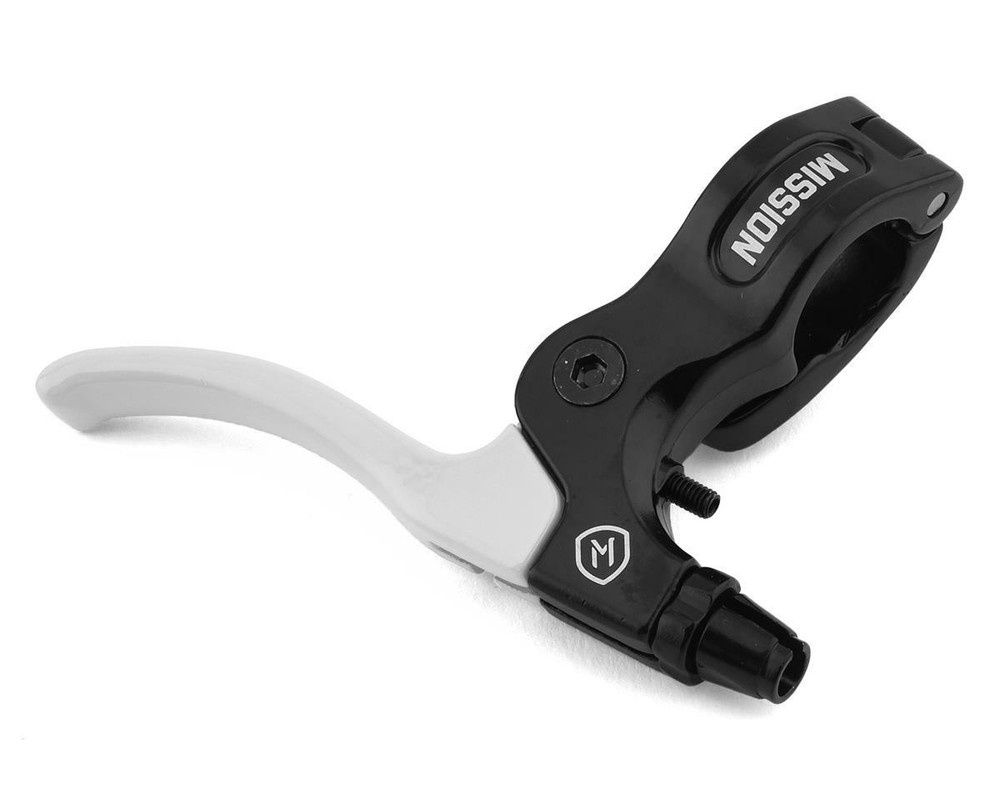 Mission Captive Brake Lever (White/Black)