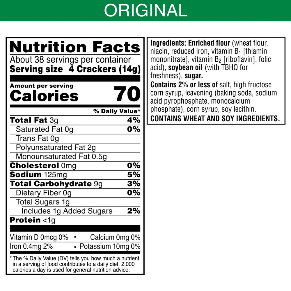 Club Snack Stacks Original Crackers, Lunch Snacks, 9 Count
