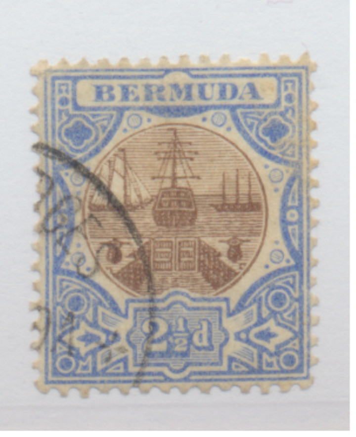 Bermuda Stamp Scott #37, Used