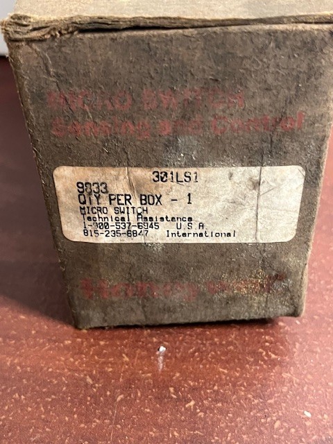 Honeywell Micro Switch 301LS1 Precision Limit Switch New
