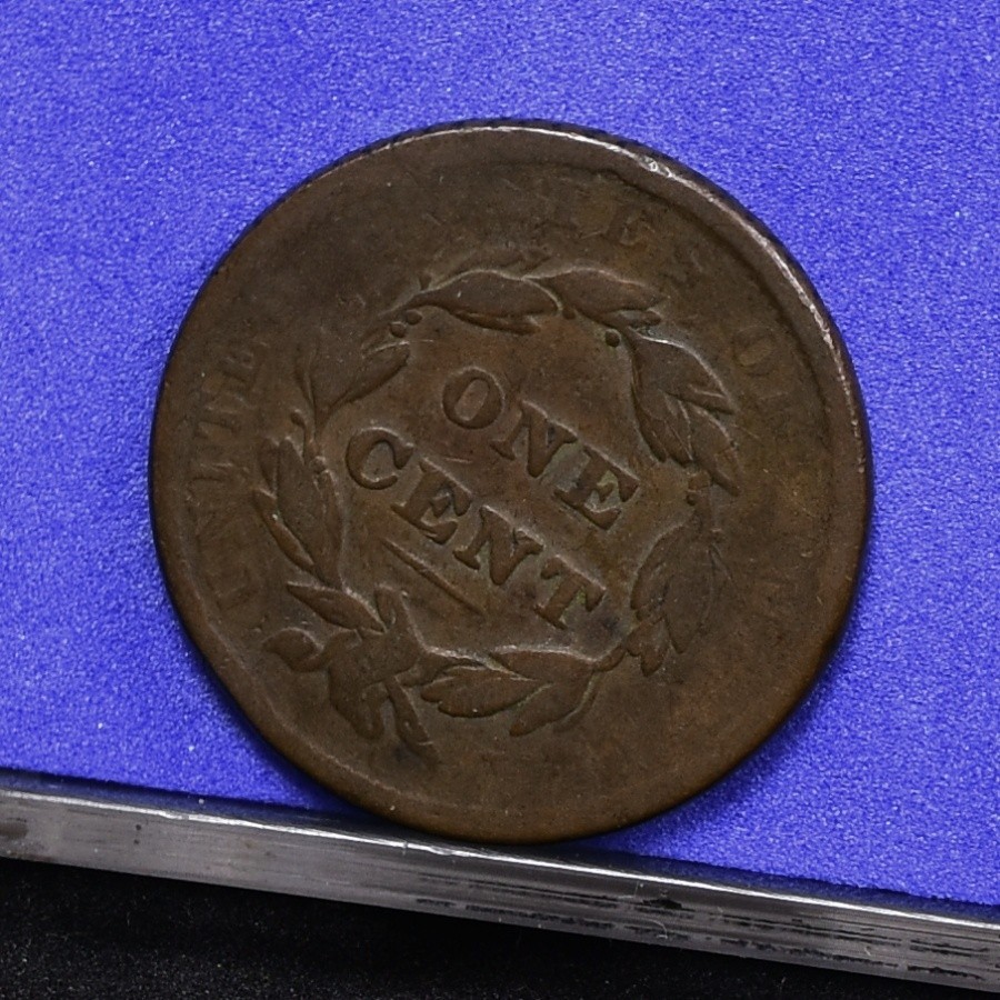 1838 Large Cent - VG (#58893-L)