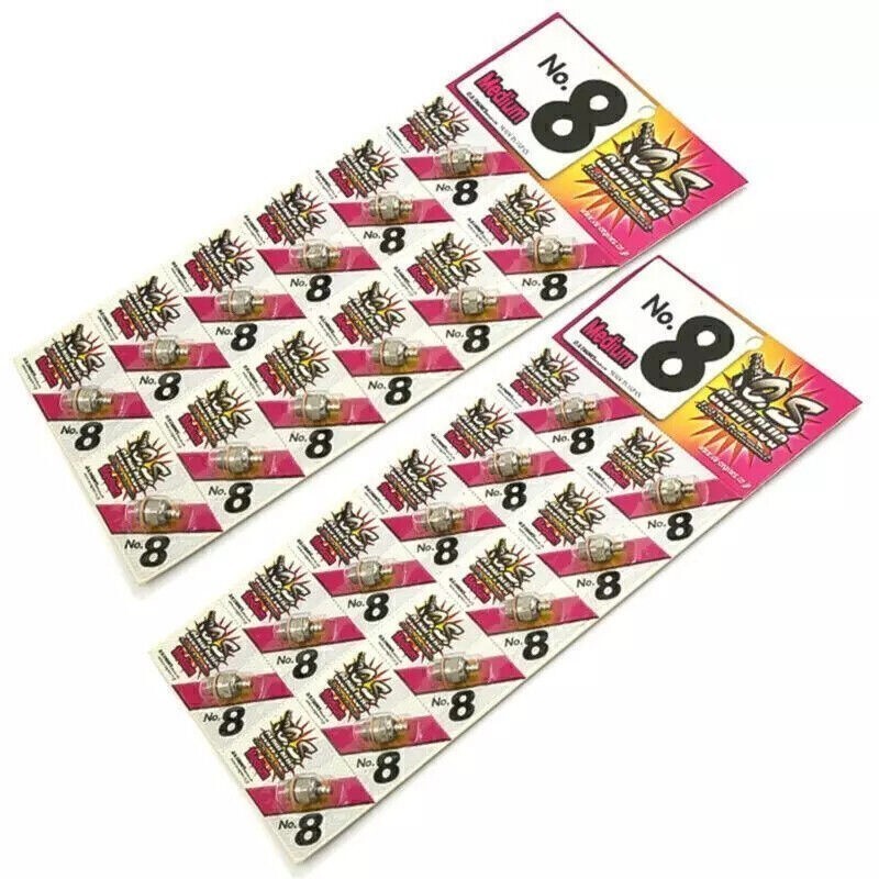 OS No.8 #8 Medium Nitro Glow Plug - 6 Pack