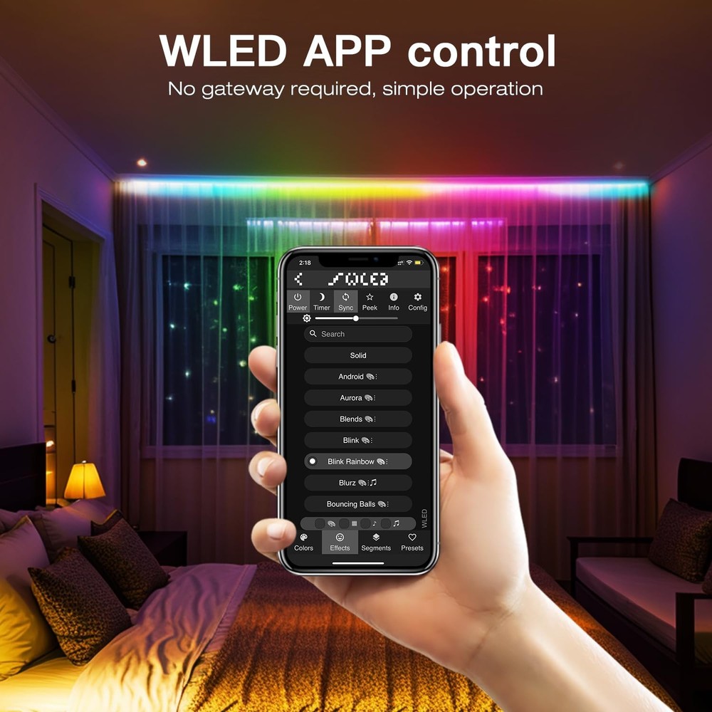 GLEDOPTO ESP32 Mini WLED LED Controller with Microphone DIY Music Dynamic Mod...