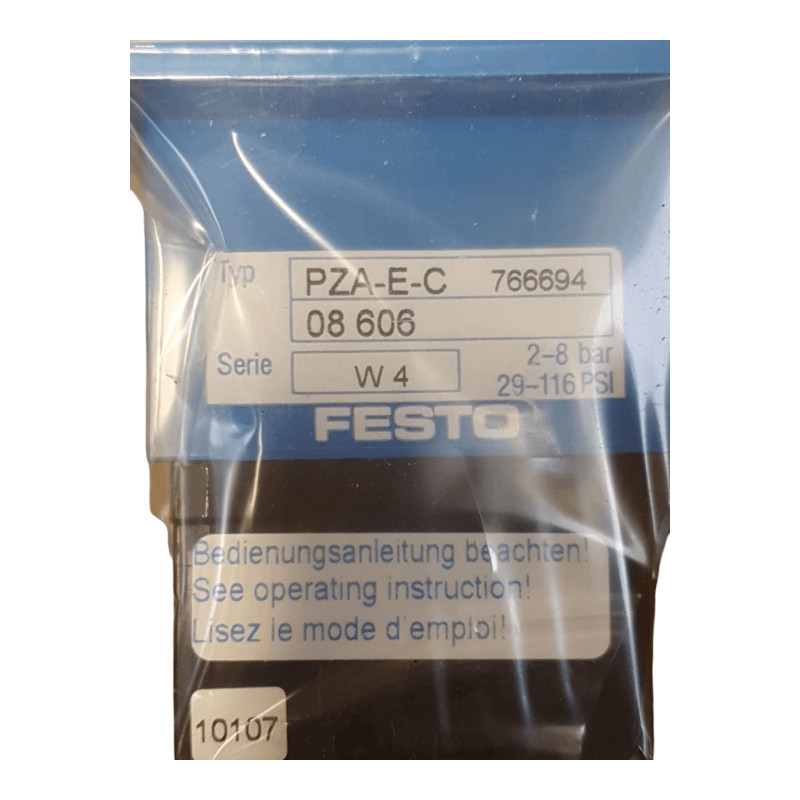 FESTO PZA-E-C Totalizer Counter 08 606