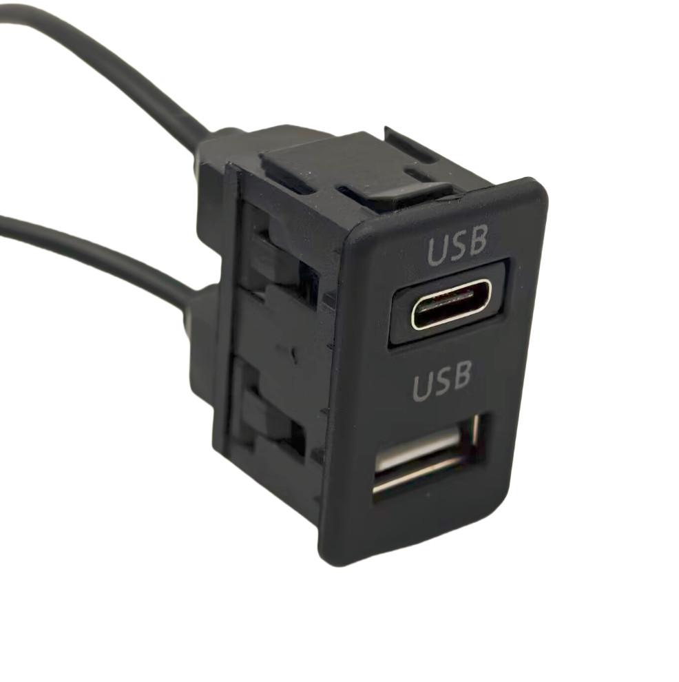 Car Panel Interface Extension Cable Adapter For Aftermarket Head Unit USB Port
