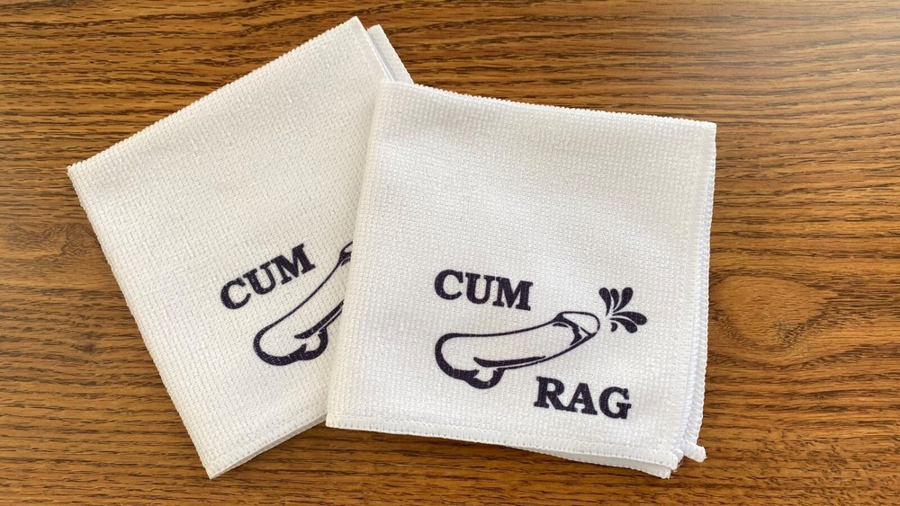 MICROFIBER C*M RAG WANKY WIPE C*UM RAG - 2 PACK