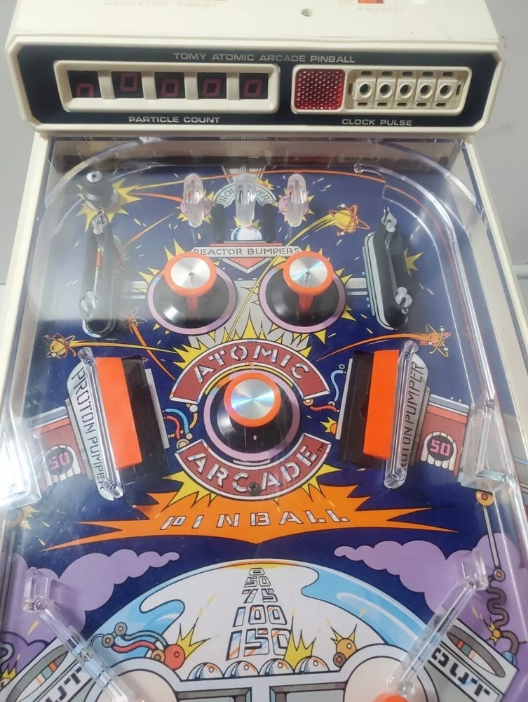 1979 Tomy Atomic Pinball Game 7054