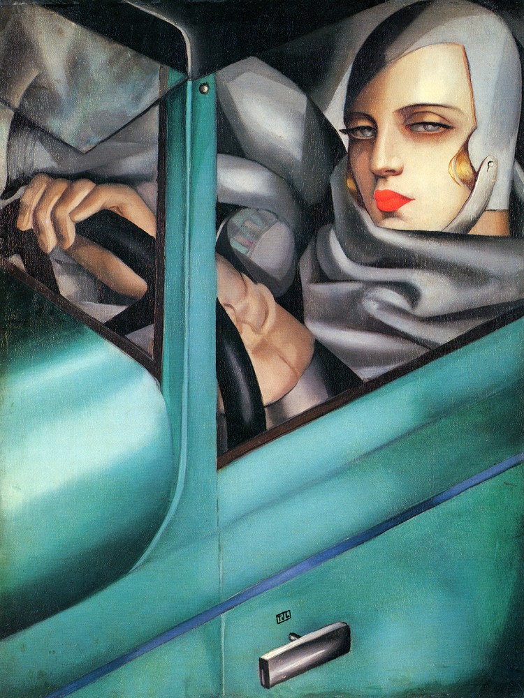 Art Deco Tamara De Lempicka Ceramic Mural Bath Tile #47