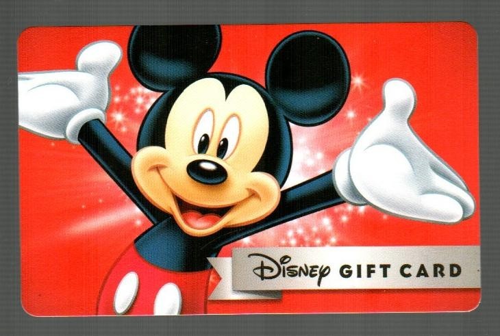 DISNEY Mickey Mouse ( 2023 ) Gift Card ( $0 )